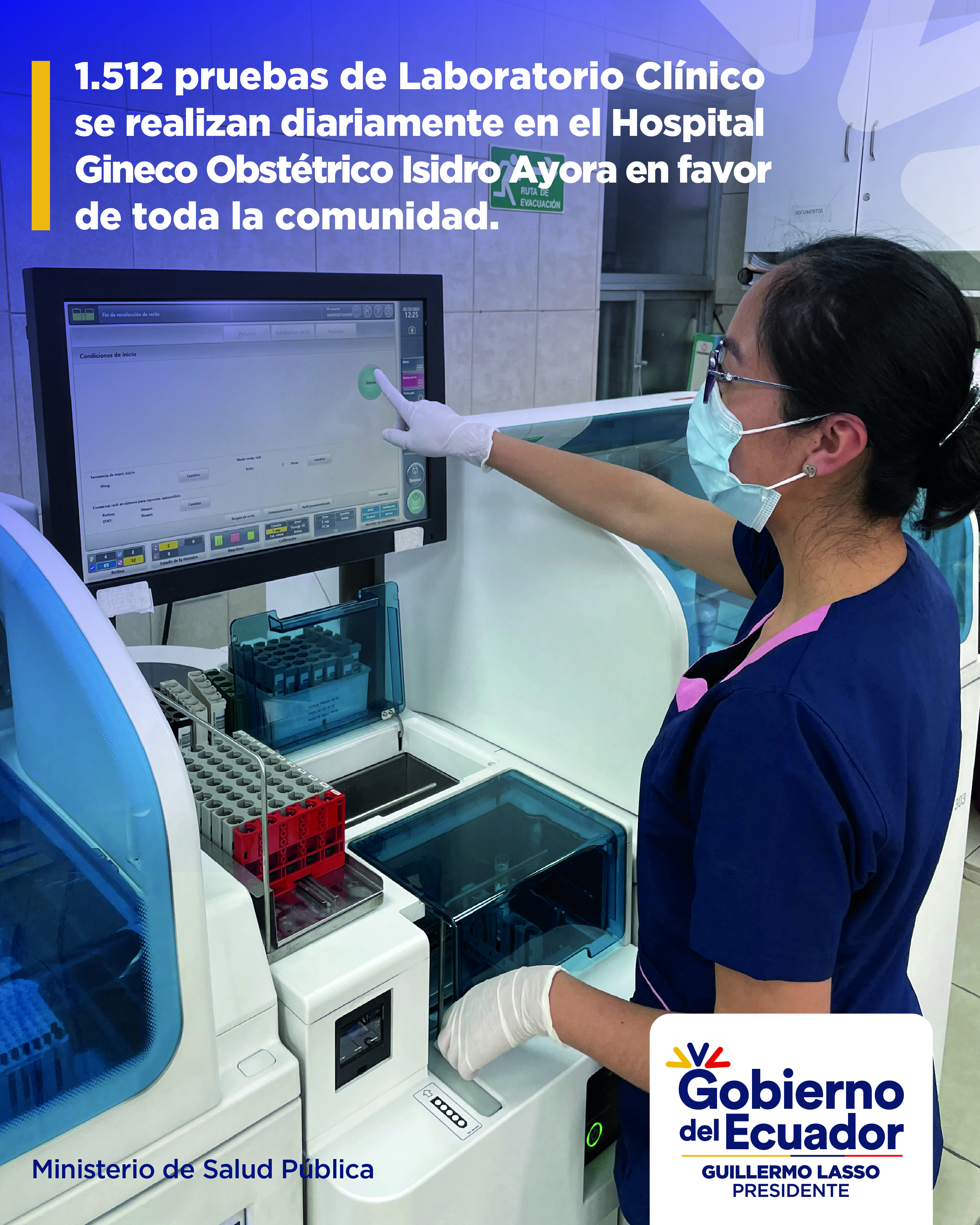 Laboratorio Clínico un aporte valioso en el HGOIA