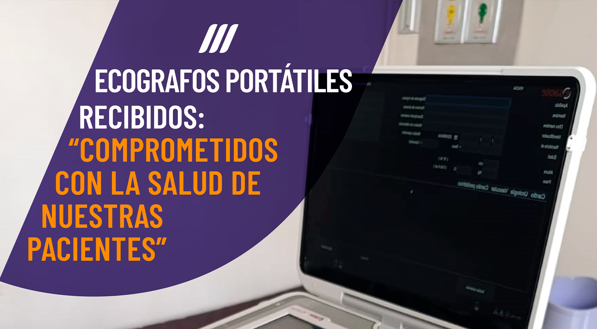 Ecógrafos portátiles para unidades críticas